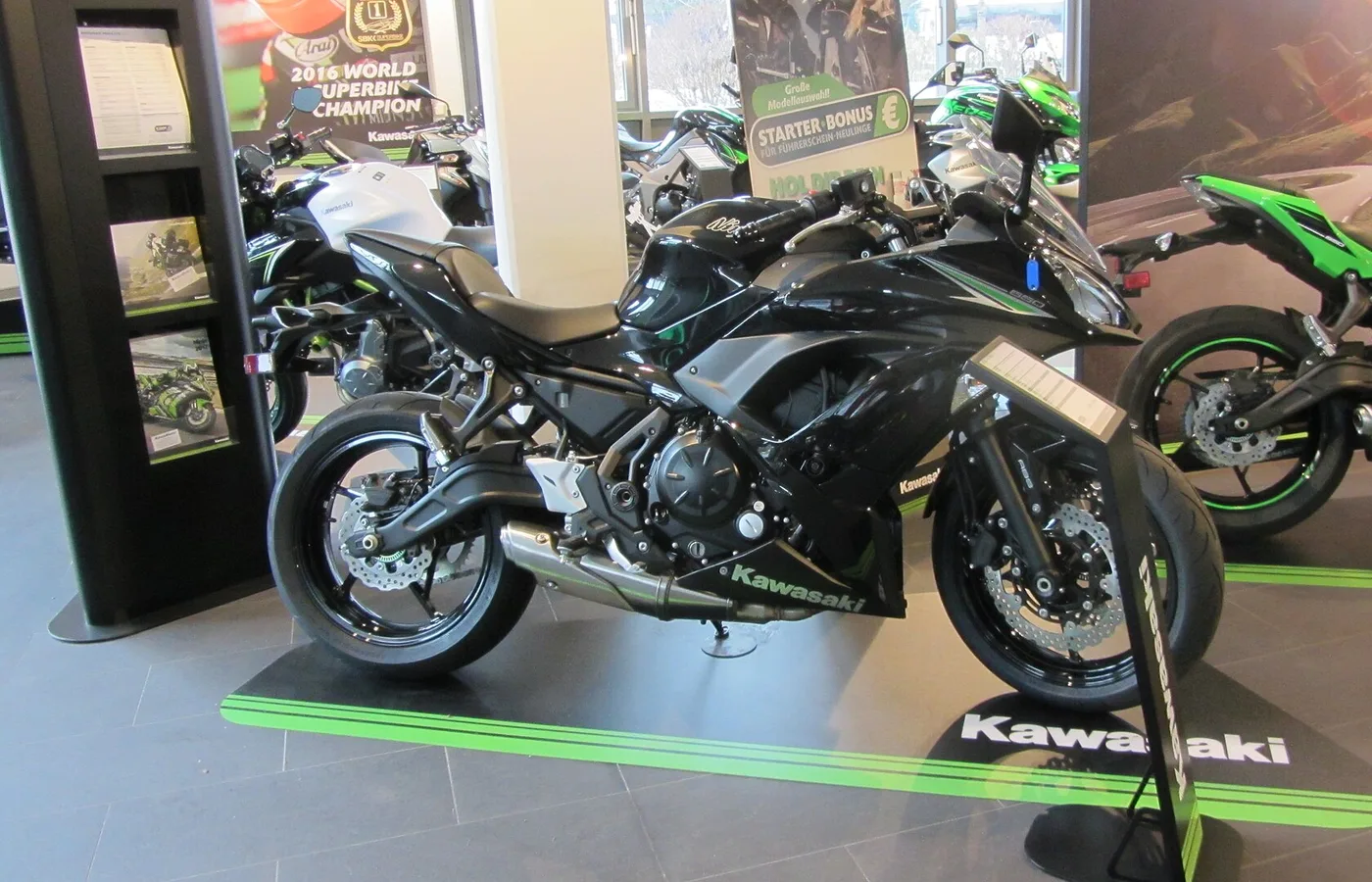 Kymco Quannon, illustration indicative d'un vehicule de categorie proche
