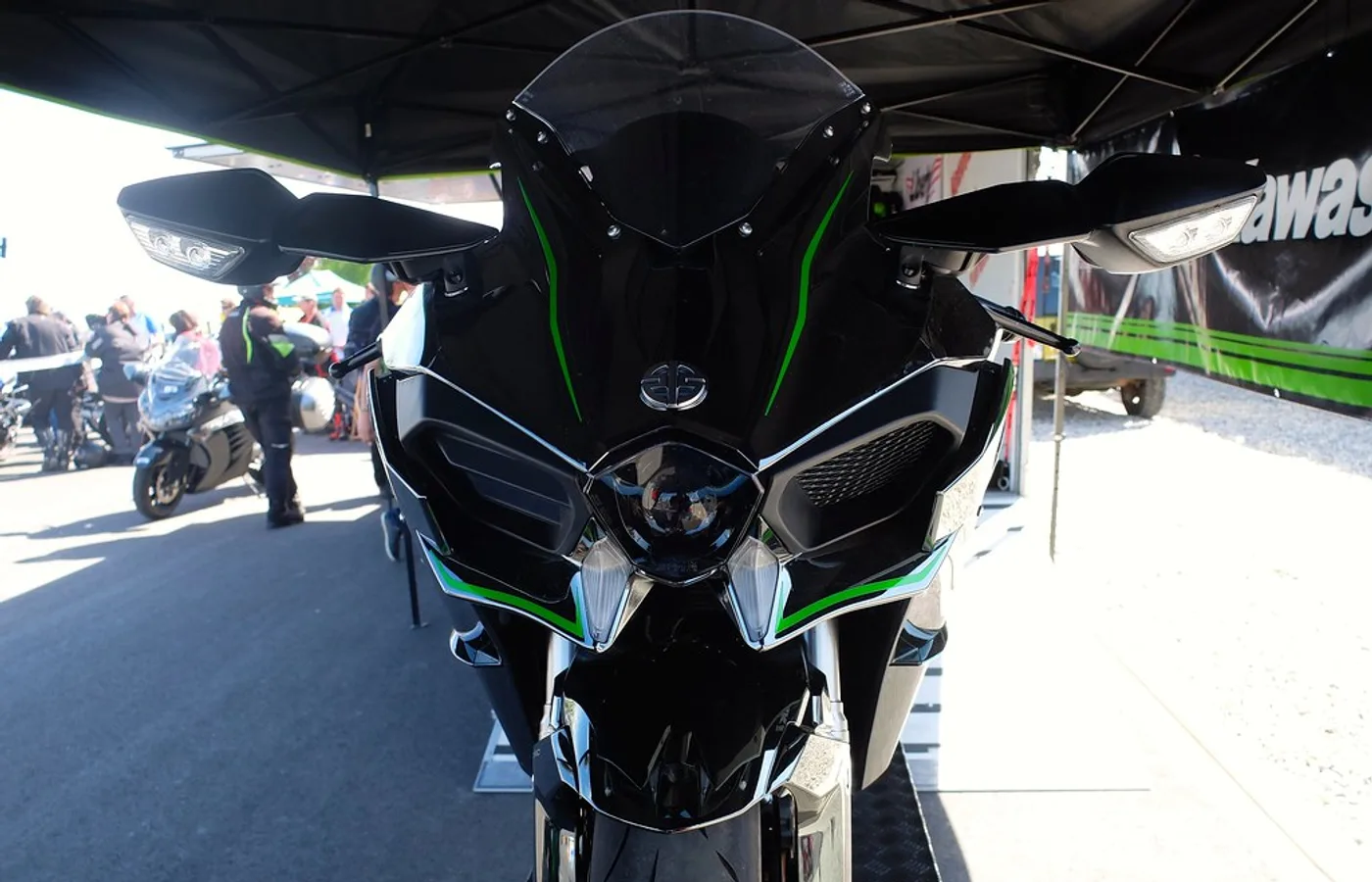 Kawasaki Ninja H2, vue extérieure du modèle