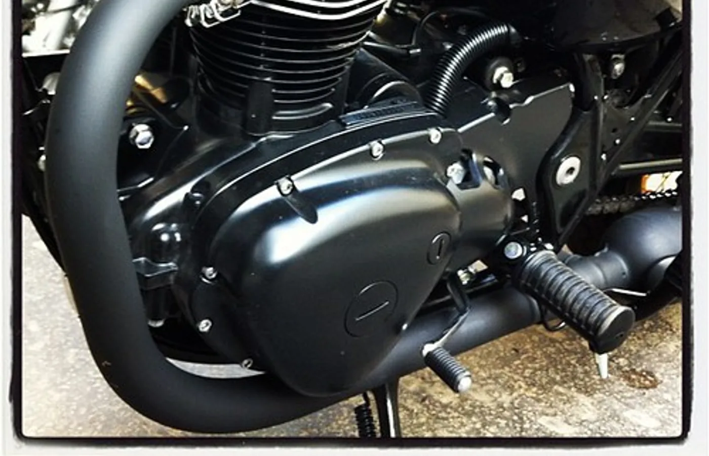 Kawasaki W800, vue extérieure du modèle
