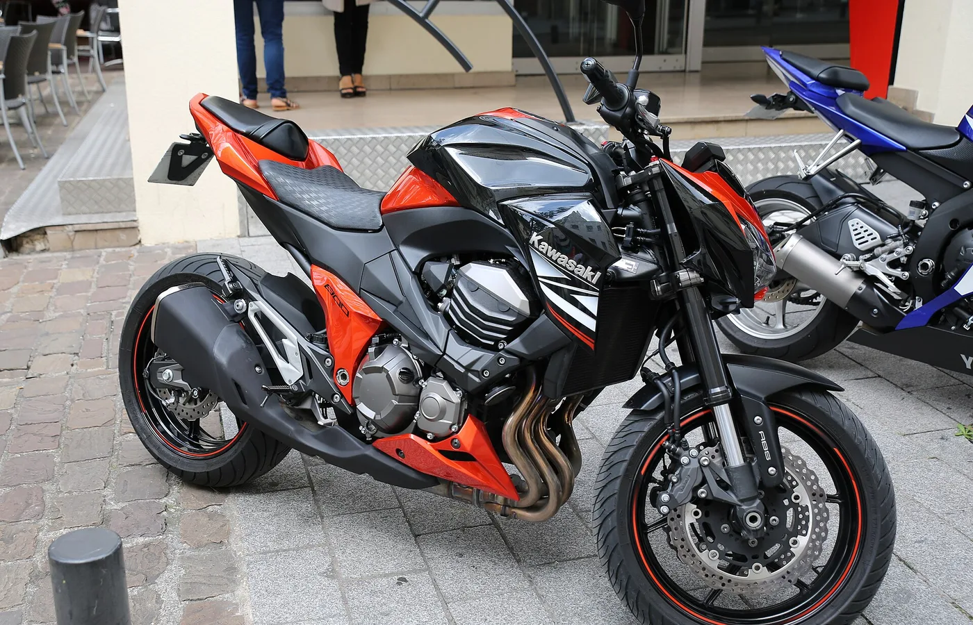 Kawasaki Z800, vue extérieure du modèle