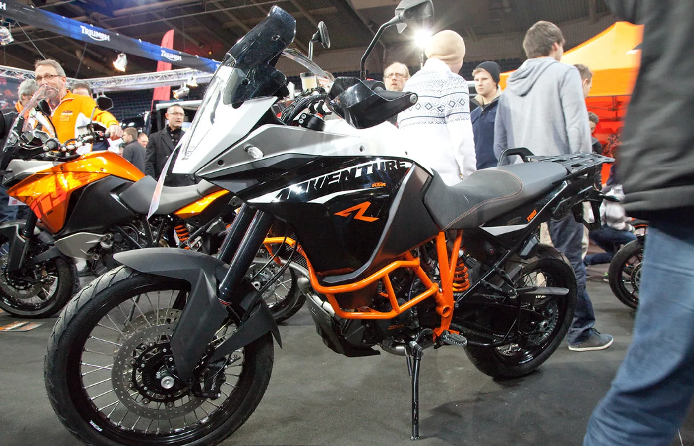 KTM Adventure + Adventure R, vue extérieure du modèle