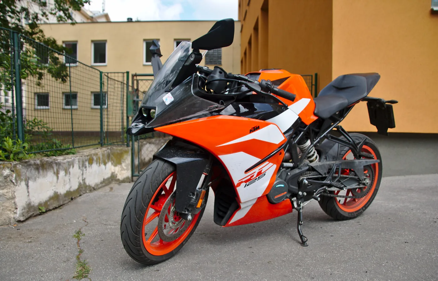 KTM RC, vue extérieure du modèle