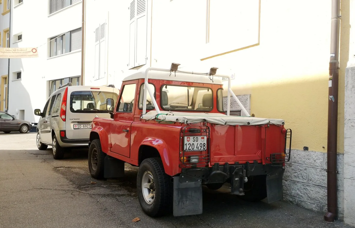 Land Rover Defender, vue extérieure du modèle