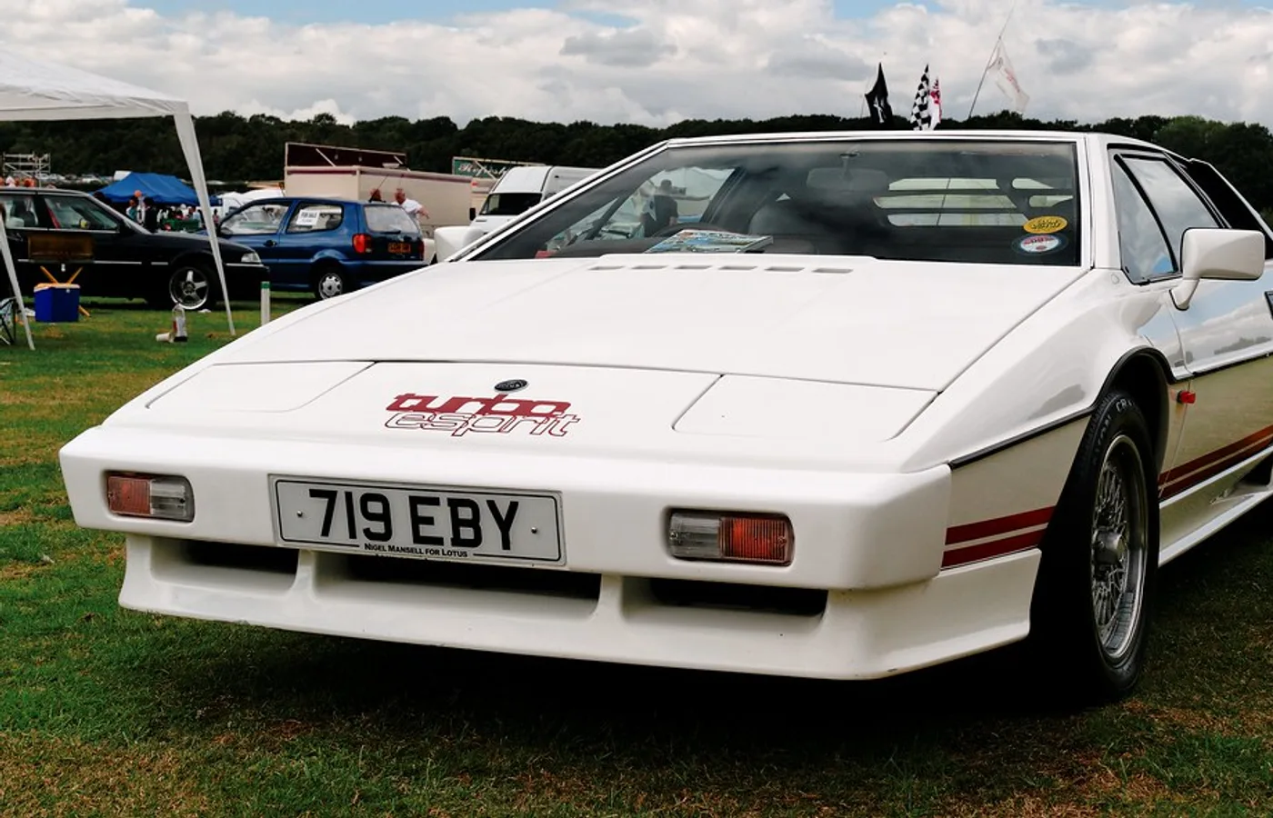 Lotus Esprit, vue extérieure du modèle ou d'une variante proche