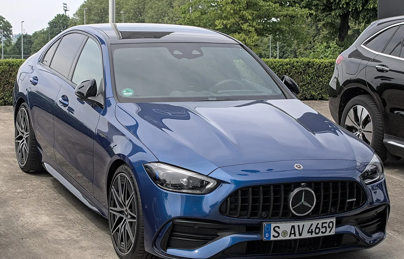 Mercedes-Benz C-Class, vue extérieure du modèle ou d'une variante proche