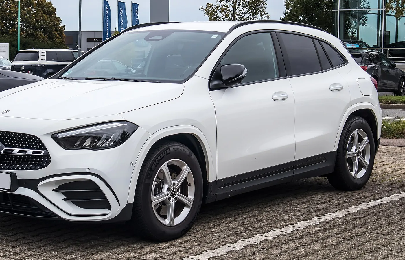 Mercedes-Benz GLA, vue extérieure du modèle