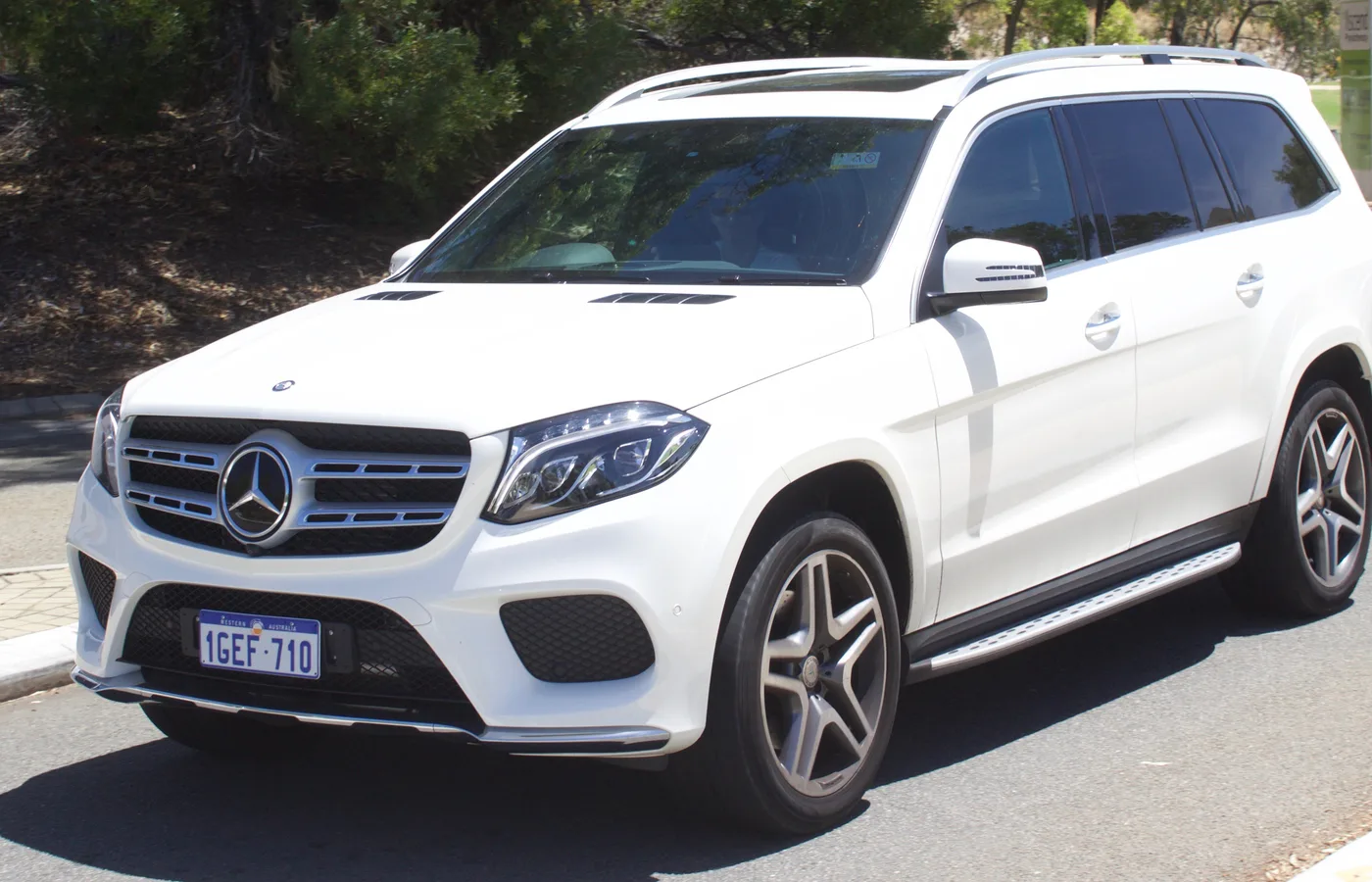 Mercedes-maybach GLS, vue extérieure du modèle ou d'une variante proche