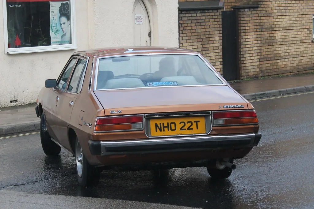 Mitsubishi Galant, vue extérieure du modèle