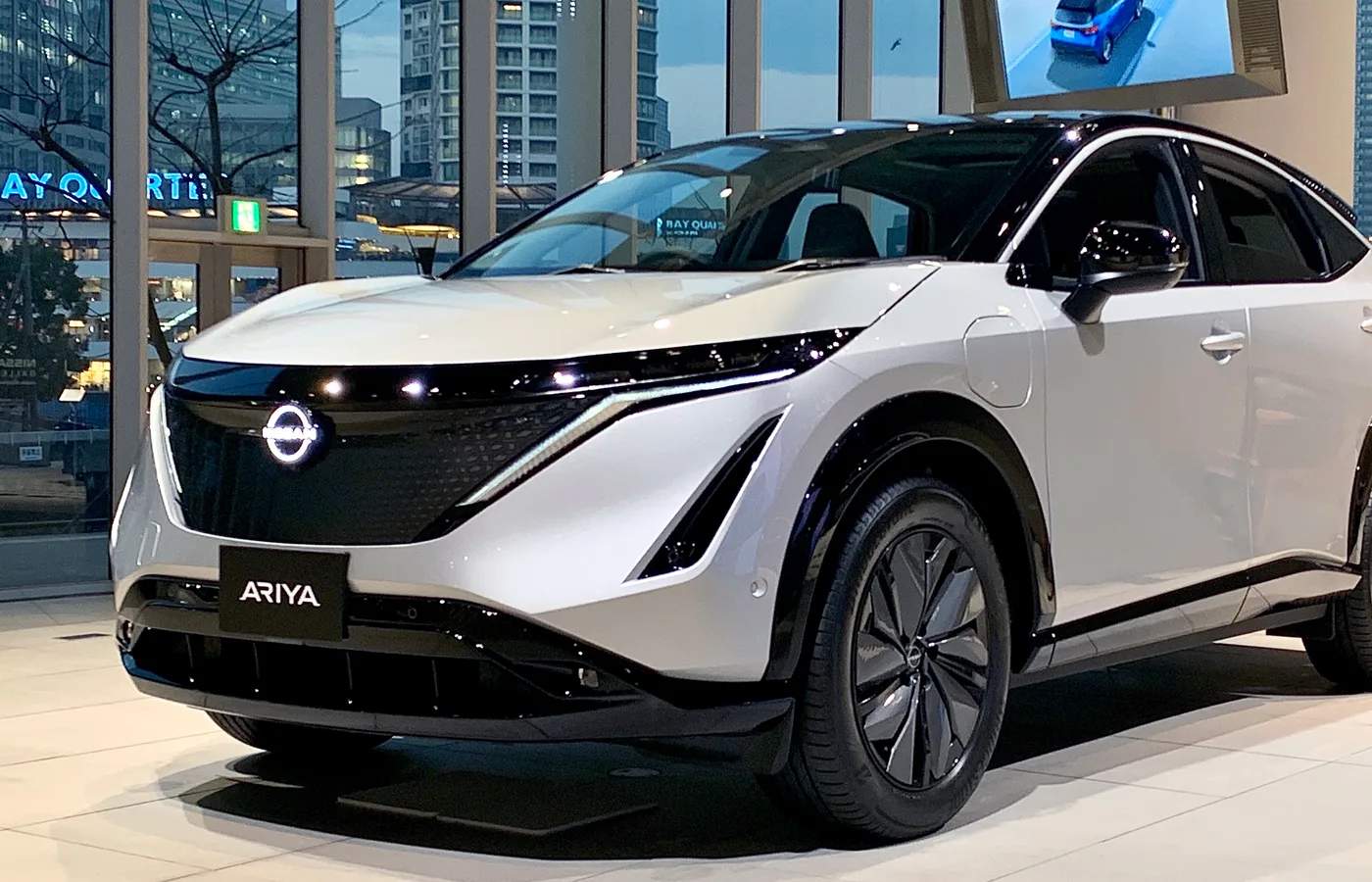 Nissan ARIYA, vue extérieure du modèle