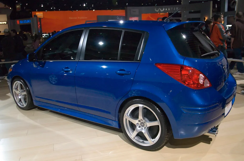 Nissan Versa, vue extérieure du modèle