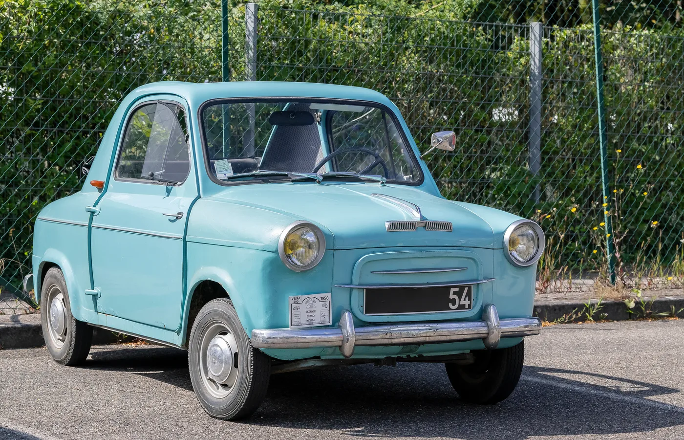 Piaggio Vespa, vue extérieure du modèle