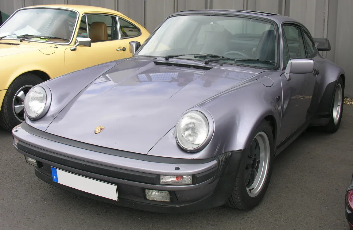 Porsche 911 TURBO, vue extérieure du modèle