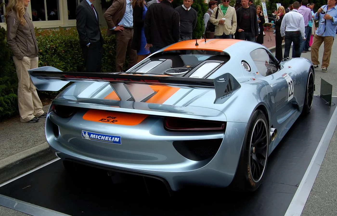 Porsche 918 CABRIOLET, vue extérieure du modèle ou d'une variante proche