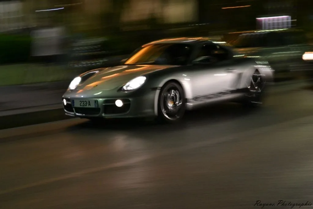 Porsche Cayman, vue extérieure du modèle ou d'une variante proche