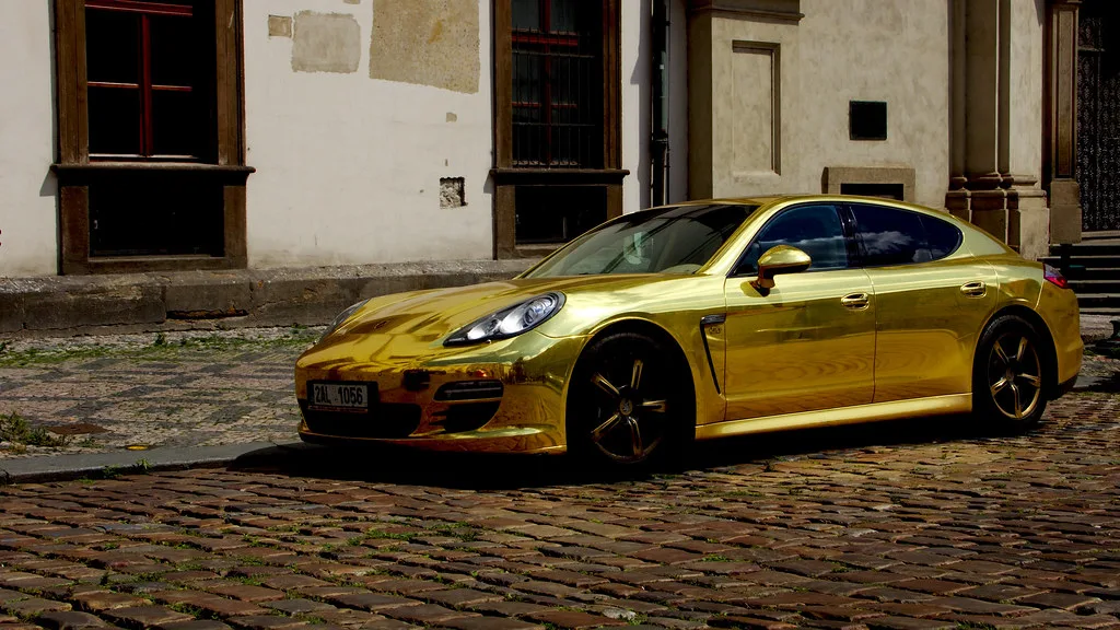 Porsche Panamera, vue extérieure du modèle
