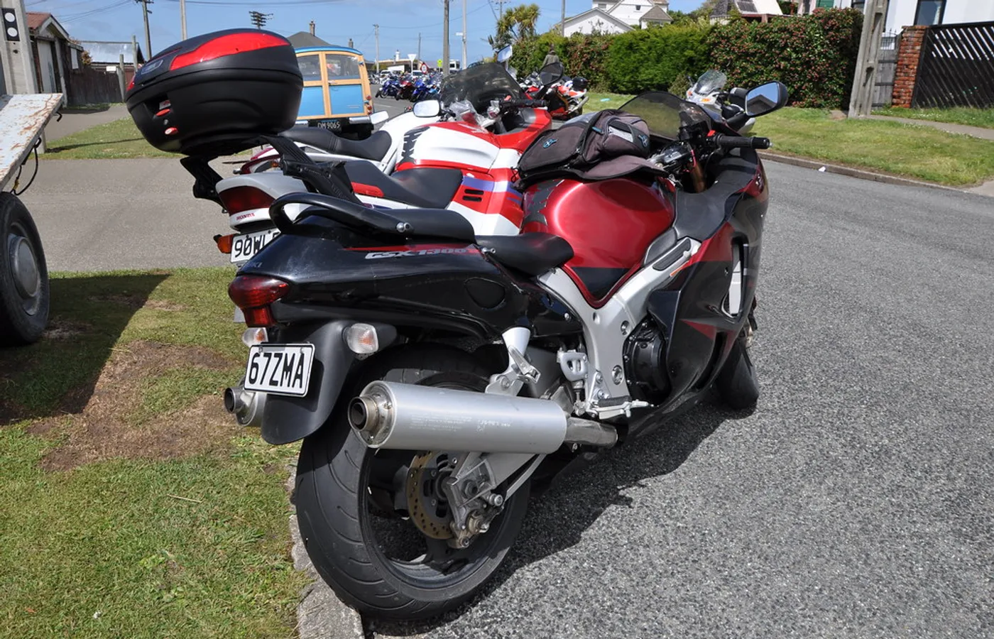 Suzuki GSX1300R, vue extérieure du modèle