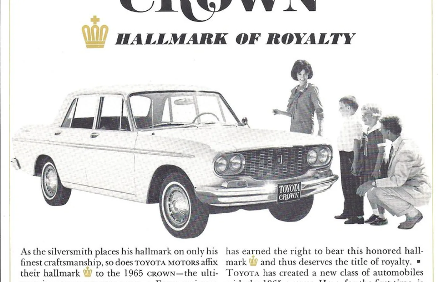 Toyota Crown, vue extérieure du modèle