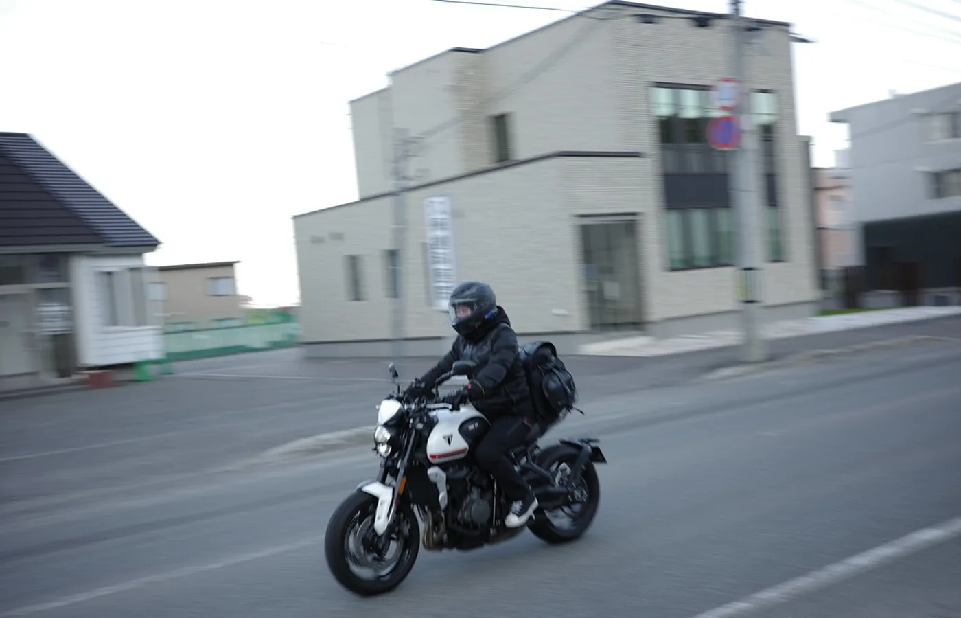 Triumph Trident 660, vue extérieure du modèle