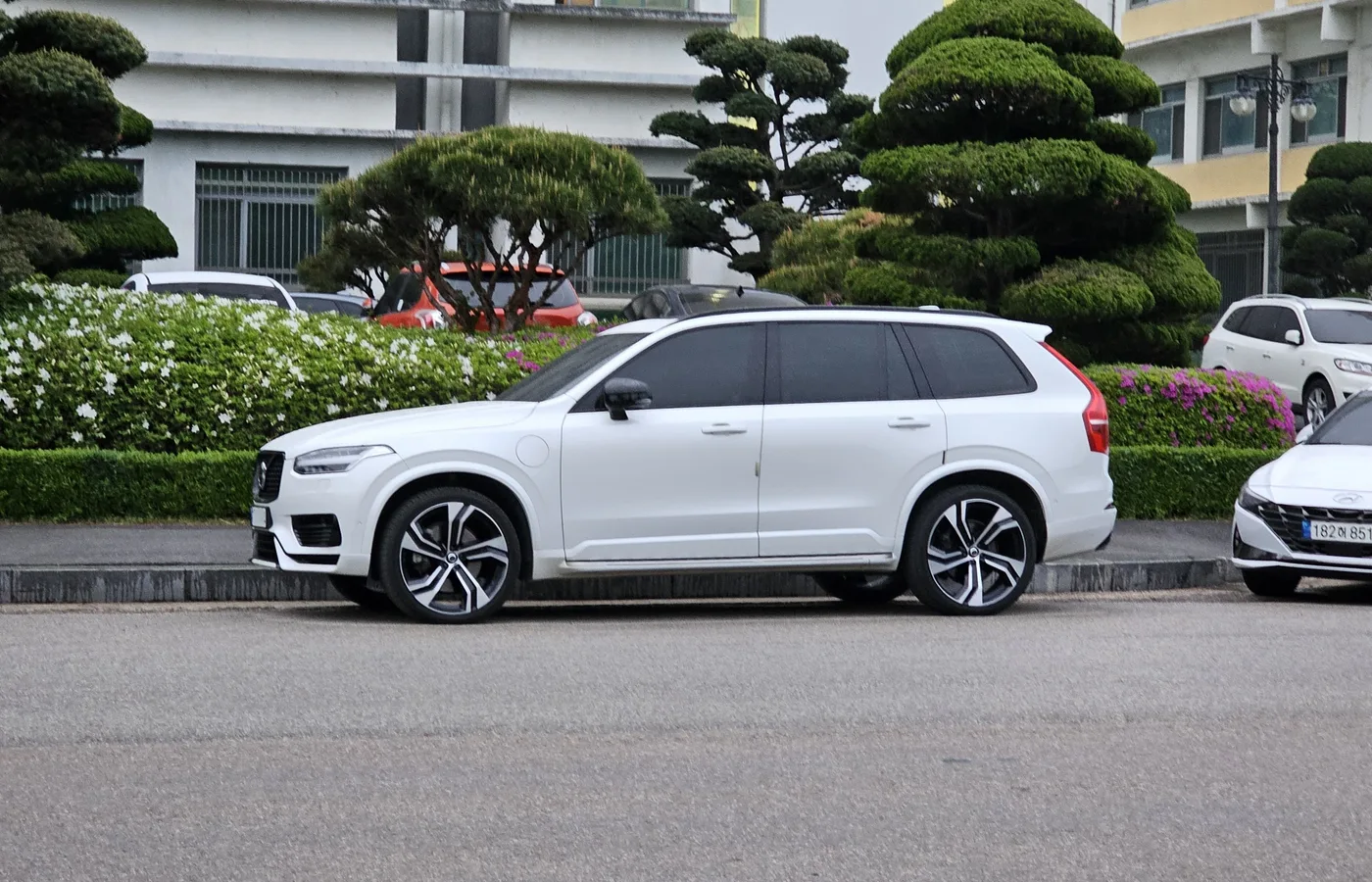 Volvo EX90, vue extérieure du modèle ou d'une variante proche