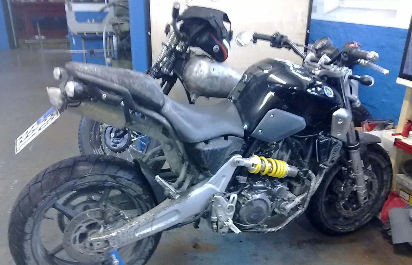 Yamaha MT-03, vue extérieure du modèle