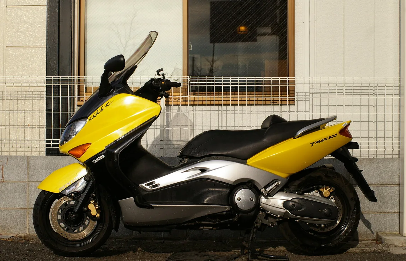 Yamaha TMAX, vue extérieure du modèle