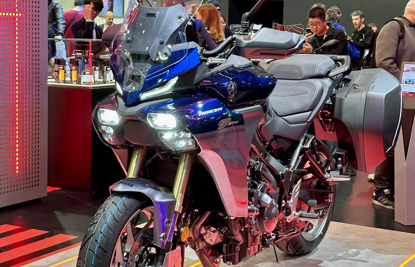 Yamaha Tracer 9, vue extérieure du modèle