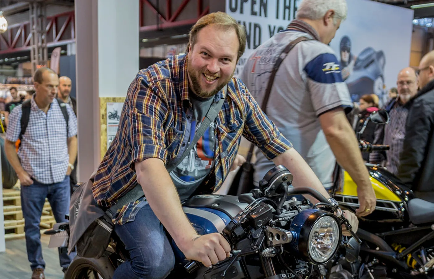 Yamaha XSR700, vue extérieure du modèle