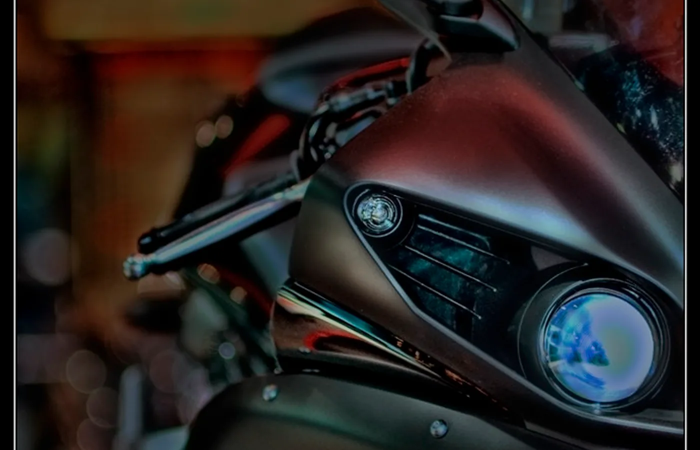 Yamaha YZF-R1, vue extérieure du modèle