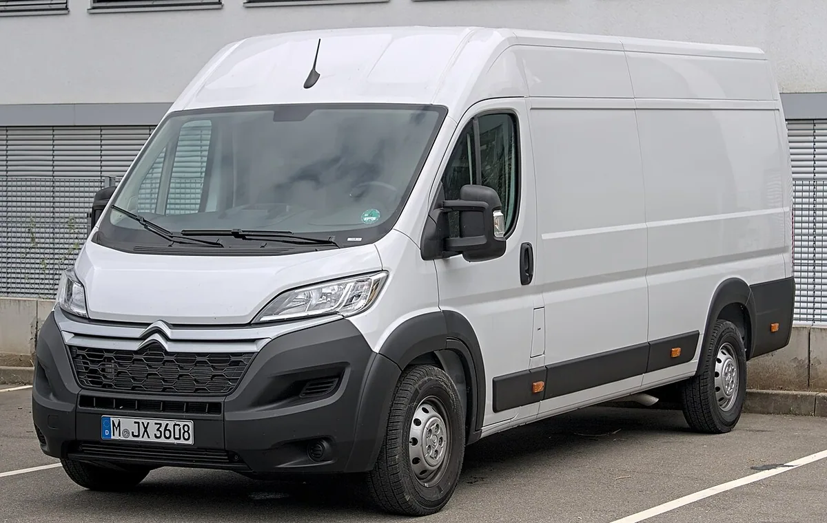 Citroen Jumper 2014, utilitaire blanc